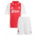 Maglie da calcio Ajax Brian Brobbey #9 Prima Maglia Bambino 2024-25 Manica Corta (+ Pantaloni corti)